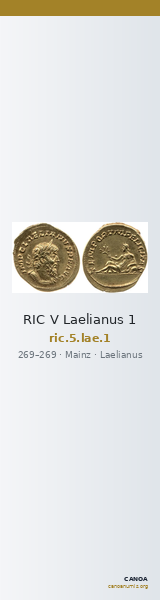 RIC V Laelianus 1 — CANOA