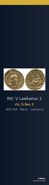 RIC V Laelianus 1 — CANOA