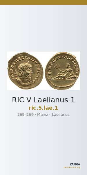 RIC V Laelianus 1 — CANOA