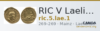 RIC V Laelianus 1 — CANOA