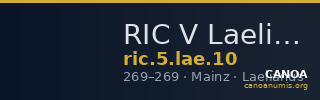 RIC V Laelianus 10 — CANOA