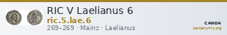 RIC V Laelianus 6 — CANOA