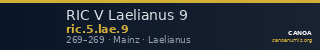 RIC V Laelianus 9 — CANOA