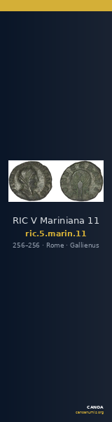 RIC V Mariniana 11 — CANOA