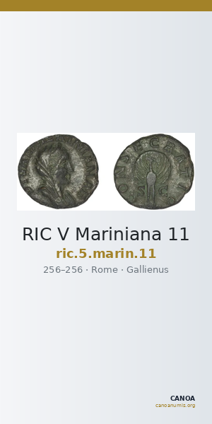 RIC V Mariniana 11 — CANOA