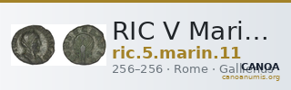 RIC V Mariniana 11 — CANOA