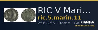 RIC V Mariniana 11 — CANOA
