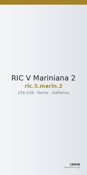 RIC V Mariniana 2 — CANOA