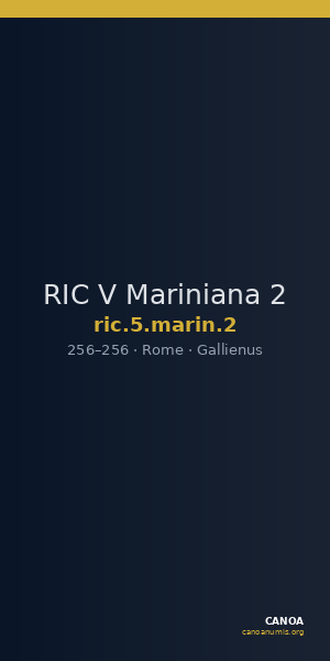 RIC V Mariniana 2 — CANOA