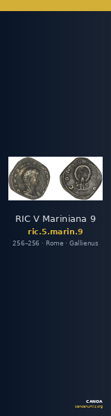 RIC V Mariniana 9 — CANOA