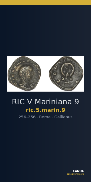 RIC V Mariniana 9 — CANOA