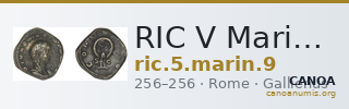RIC V Mariniana 9 — CANOA