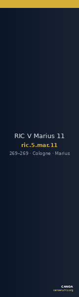 RIC V Marius 11 — CANOA