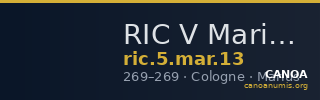 RIC V Marius 13 — CANOA