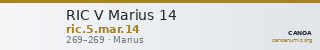 RIC V Marius 14 — CANOA