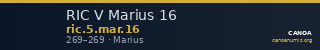RIC V Marius 16 — CANOA