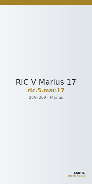 RIC V Marius 17 — CANOA