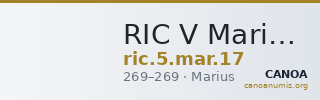 RIC V Marius 17 — CANOA