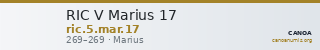 RIC V Marius 17 — CANOA