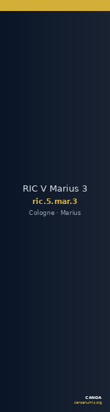 RIC V Marius 3 — CANOA