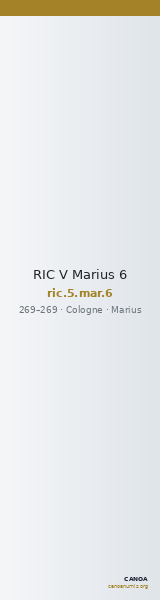 RIC V Marius 6 — CANOA