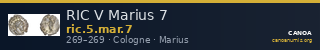 RIC V Marius 7 — CANOA