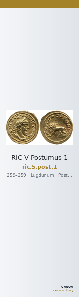 RIC V Postumus 1 — CANOA