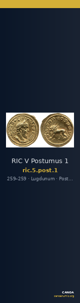 RIC V Postumus 1 — CANOA