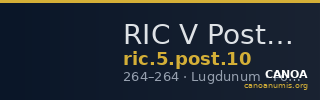 RIC V Postumus 10 — CANOA