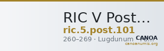 RIC V Postumus 101 — CANOA