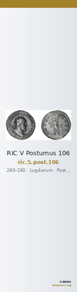 RIC V Postumus 106 — CANOA