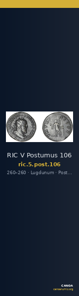 RIC V Postumus 106 — CANOA
