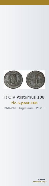 RIC V Postumus 108 — CANOA