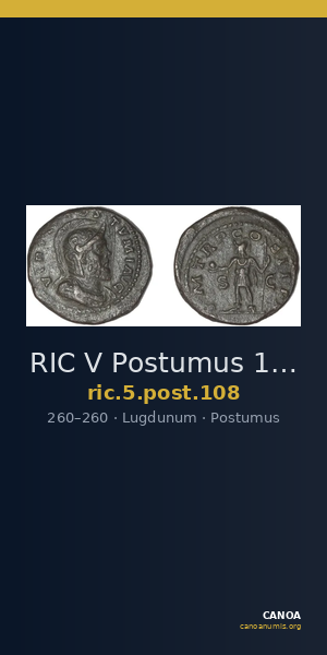 RIC V Postumus 108 — CANOA