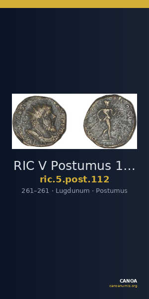 RIC V Postumus 112 — CANOA