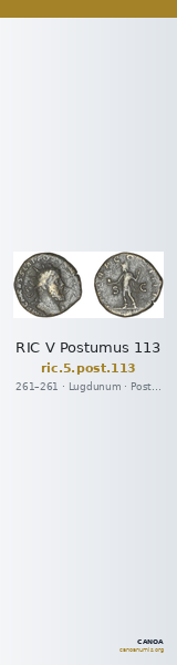RIC V Postumus 113 — CANOA