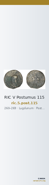 RIC V Postumus 115 — CANOA