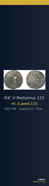 RIC V Postumus 115 — CANOA