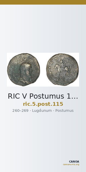 RIC V Postumus 115 — CANOA