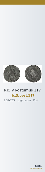 RIC V Postumus 117 — CANOA