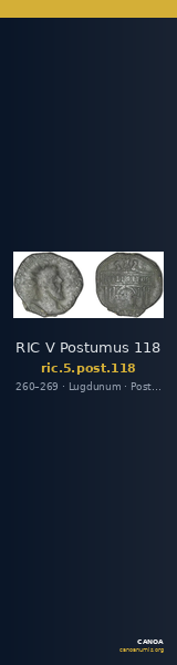 RIC V Postumus 118 — CANOA