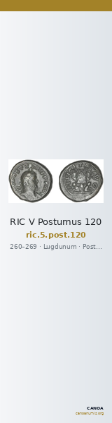 RIC V Postumus 120 — CANOA