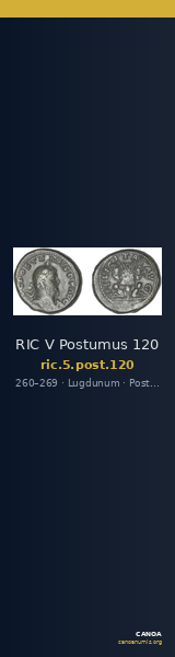 RIC V Postumus 120 — CANOA