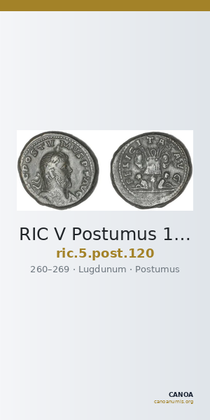 RIC V Postumus 120 — CANOA