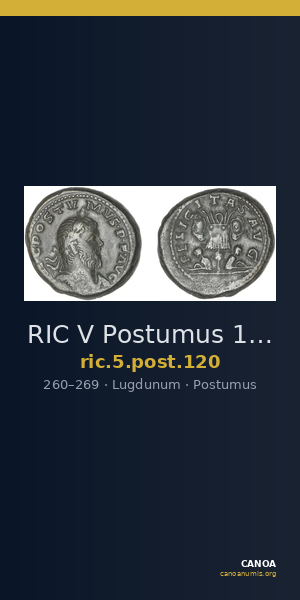 RIC V Postumus 120 — CANOA
