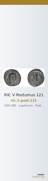 RIC V Postumus 121 — CANOA