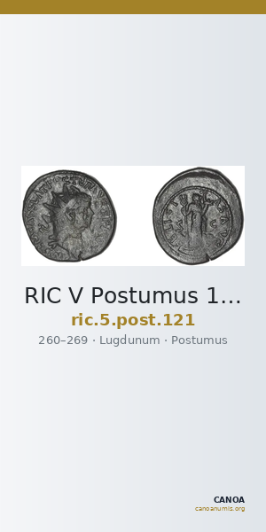 RIC V Postumus 121 — CANOA