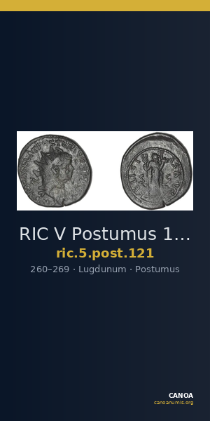 RIC V Postumus 121 — CANOA