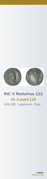 RIC V Postumus 122 — CANOA
