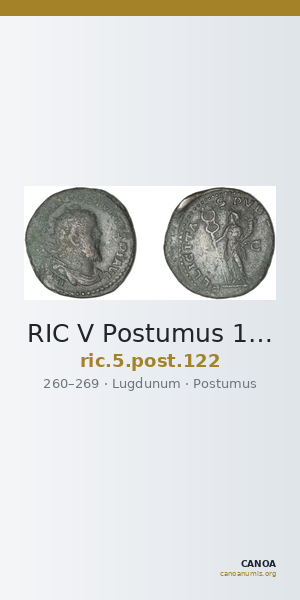 RIC V Postumus 122 — CANOA